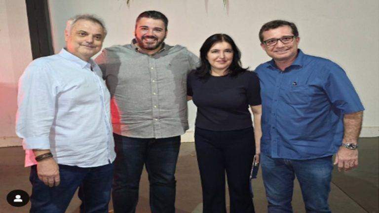 Tonhão participou de importante reunião com a Ministra Simone Tebet